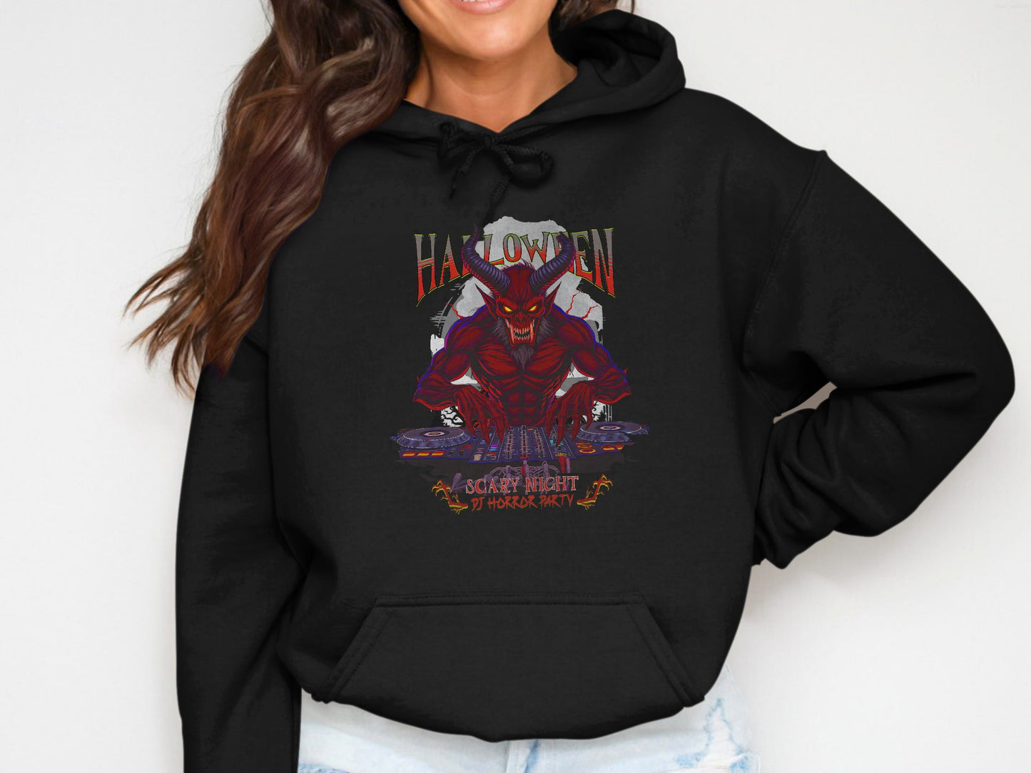 Halloween Horror Night Hoodie Graphic Sweatshirt product
