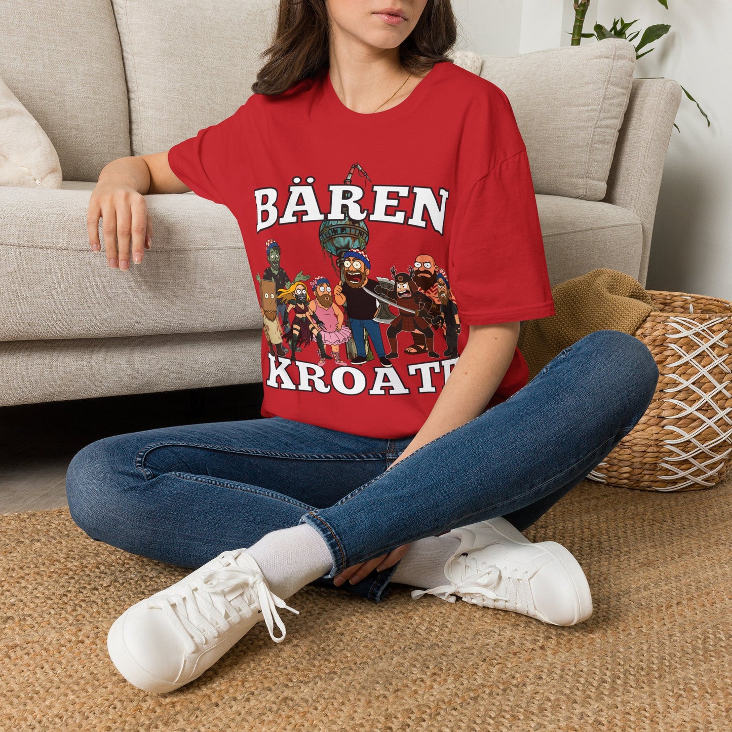 BärenKroate Fan-T-Shirt — Lustiges Gaming T-shirt