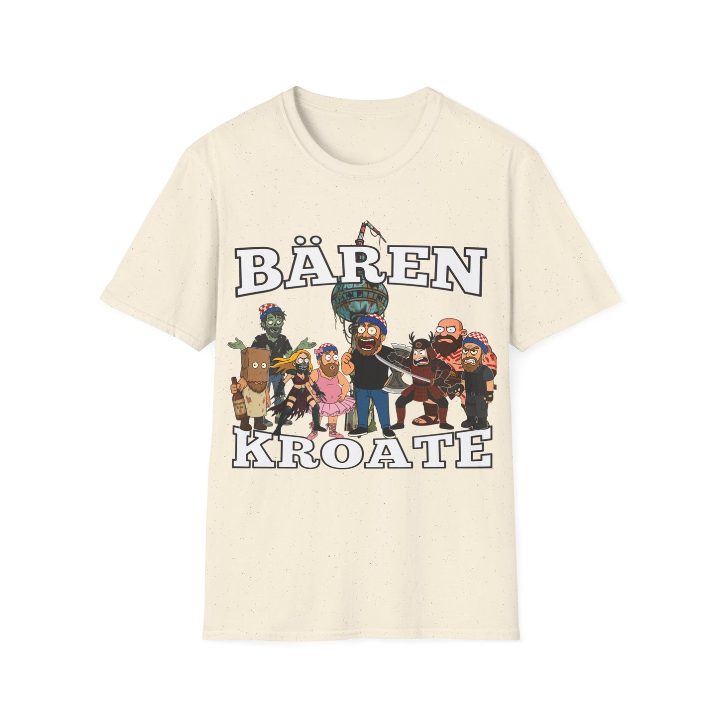 BärenKroate Fan-T-Shirt — Lustiges Gaming T-shirt