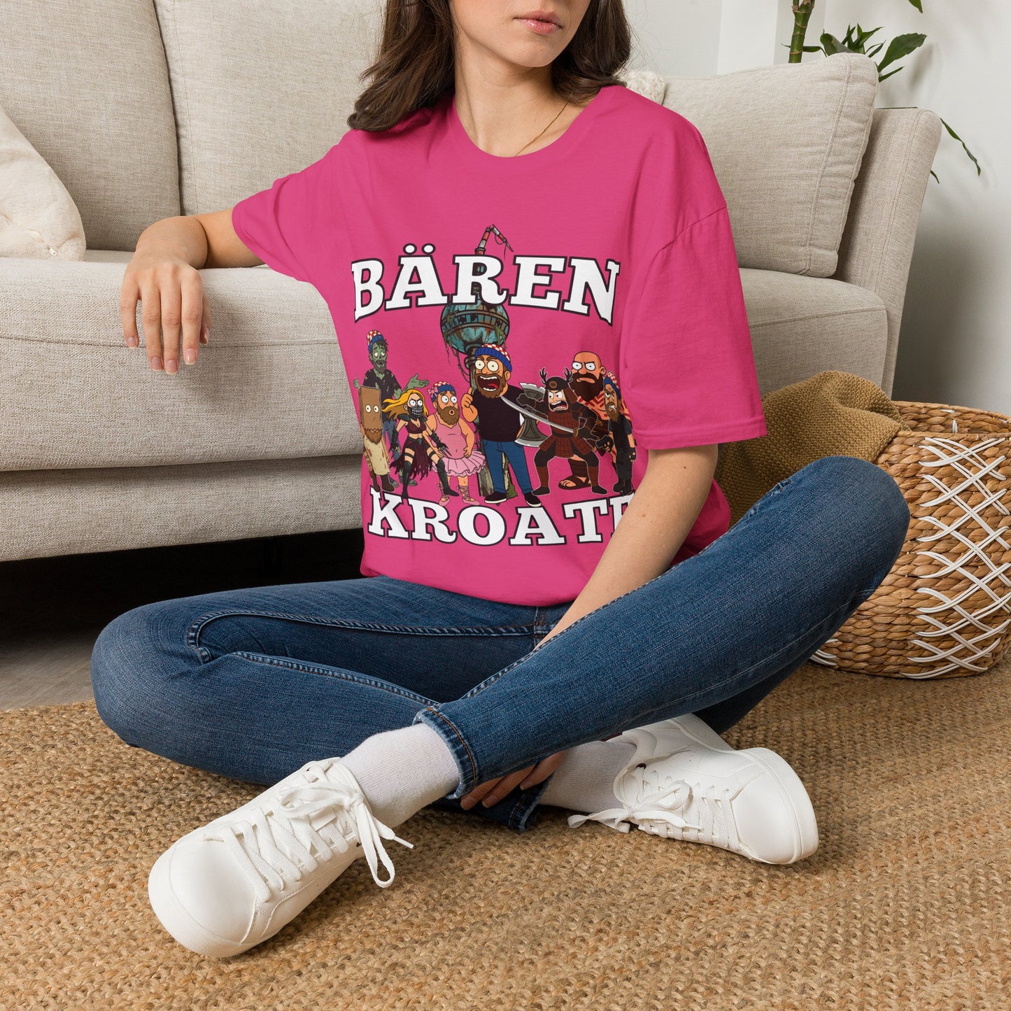 BärenKroate Fan-T-Shirt — Lustiges Gaming T-shirt