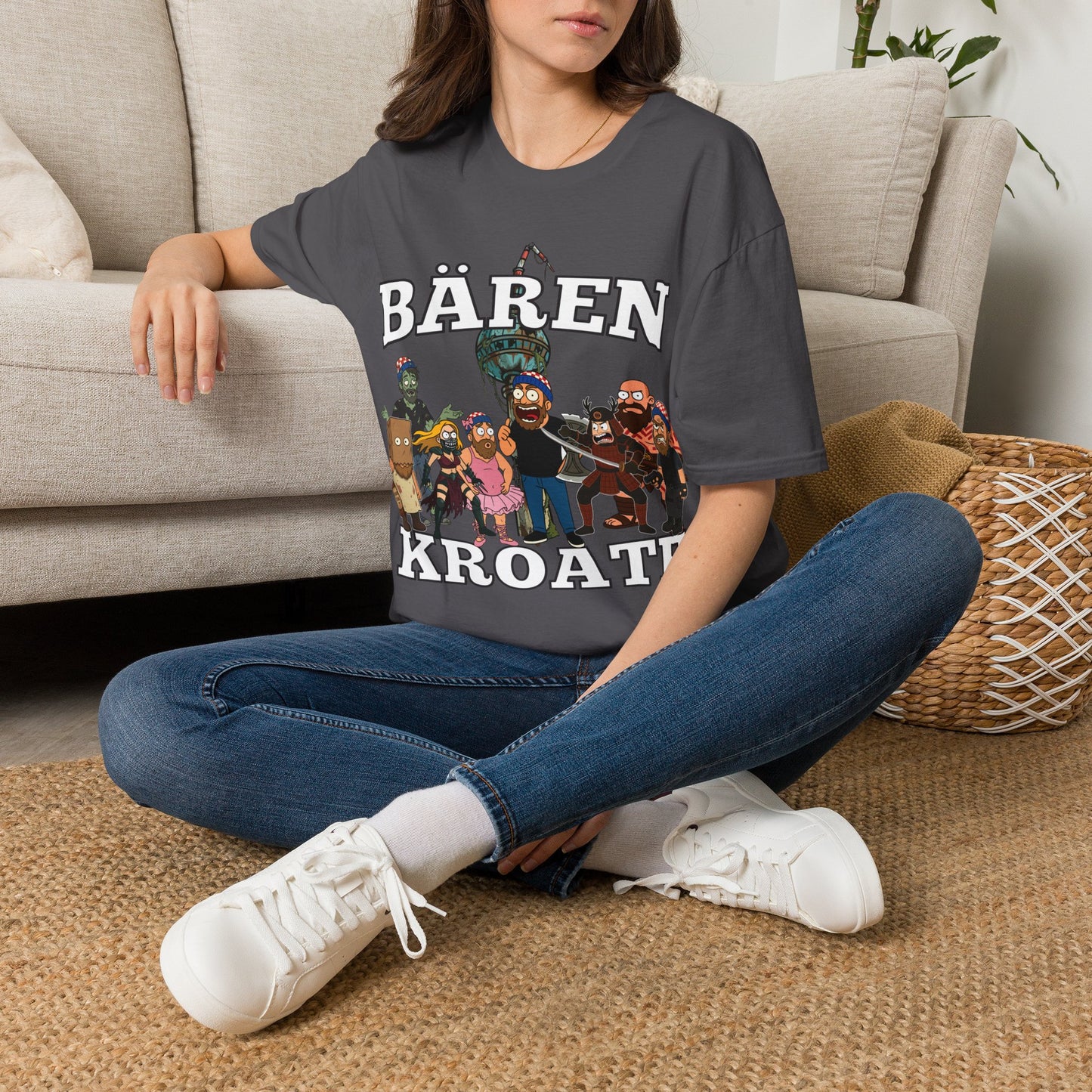 BärenKroate Fan-T-Shirt — Lustiges Gaming T-shirt