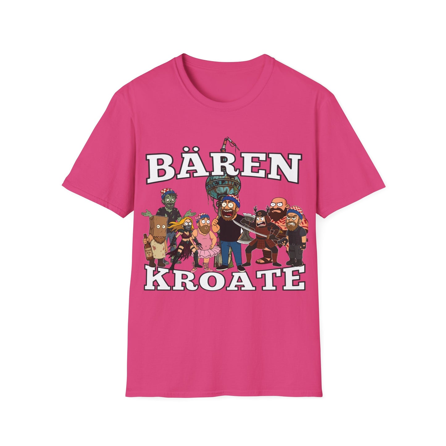 BärenKroate Fan-T-Shirt — Lustiges Gaming T-shirt