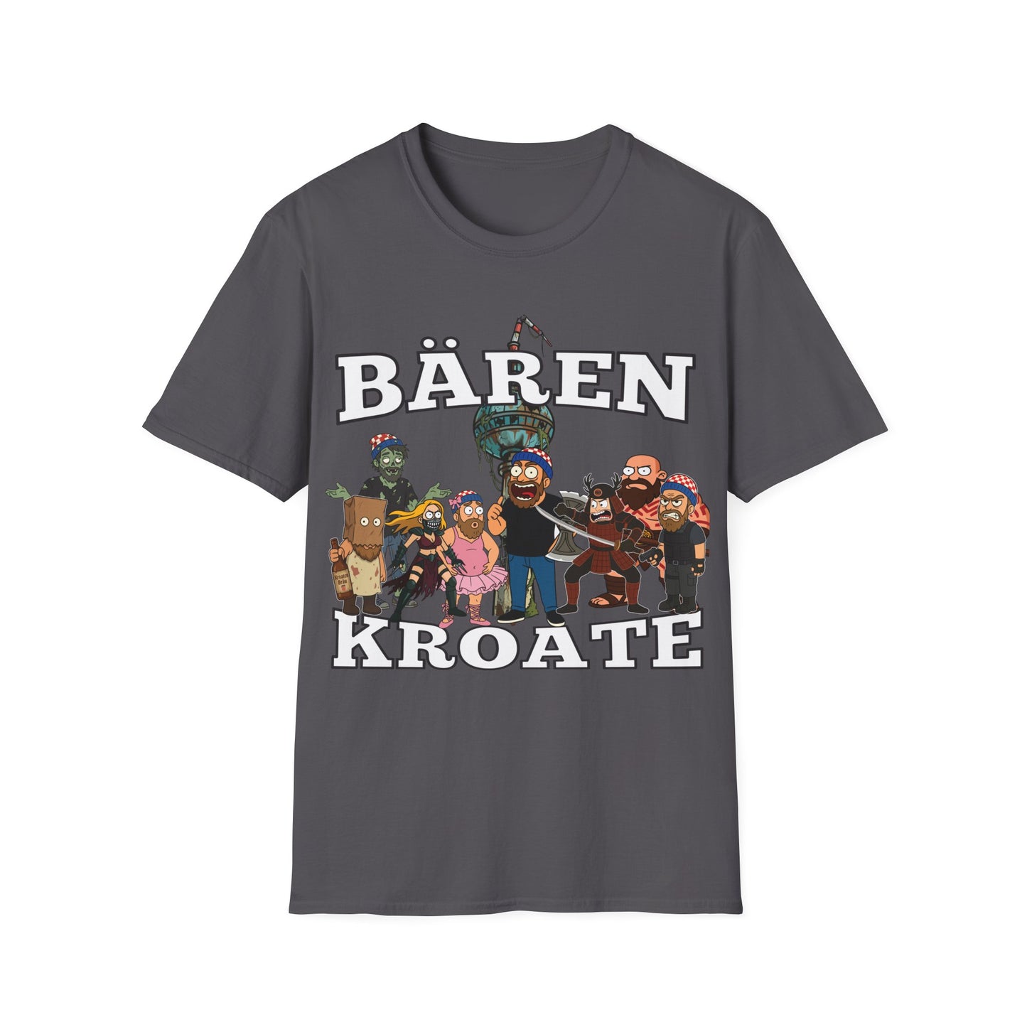 BärenKroate Fan-T-Shirt — Lustiges Gaming T-shirt
