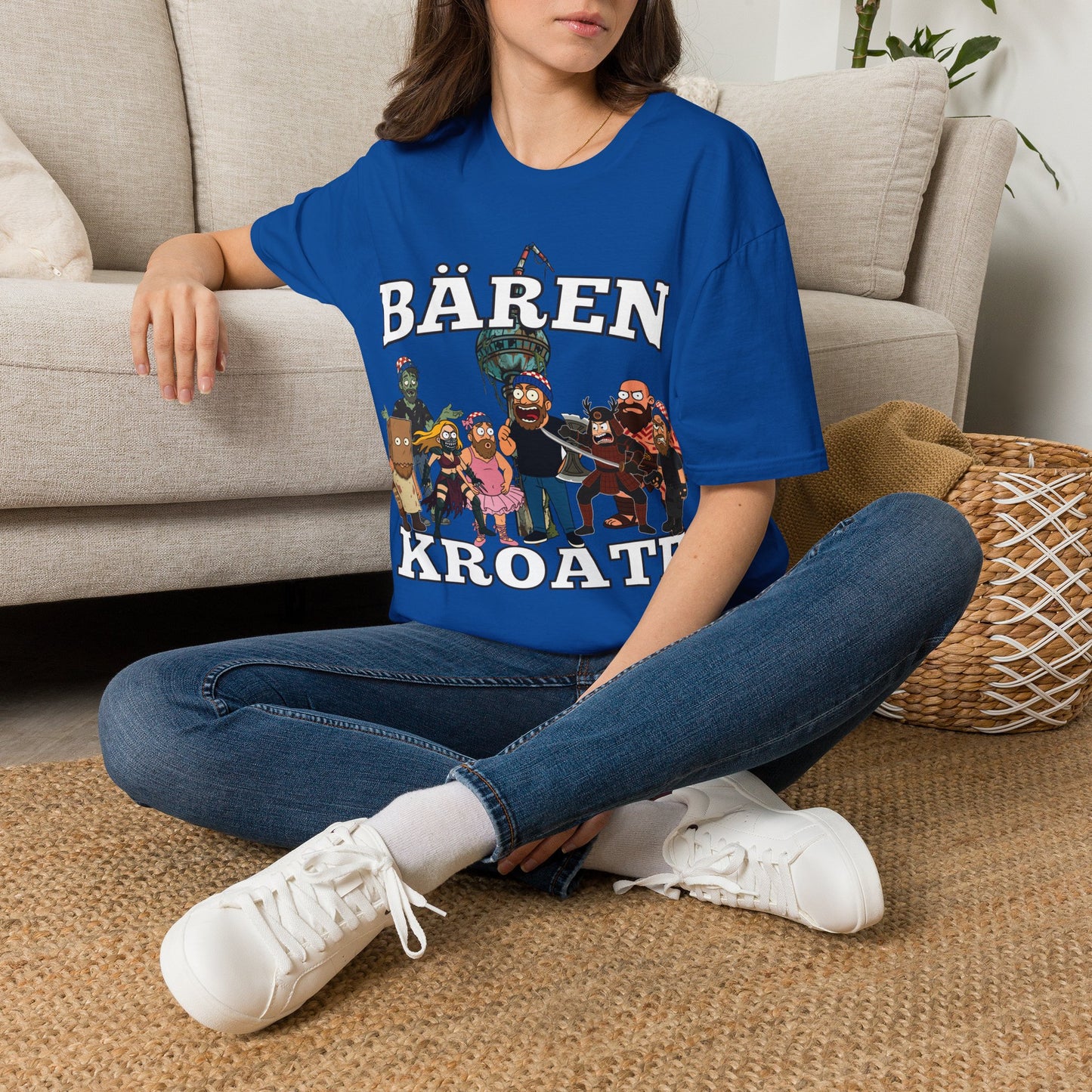 BärenKroate Fan-T-Shirt — Lustiges Gaming T-shirt